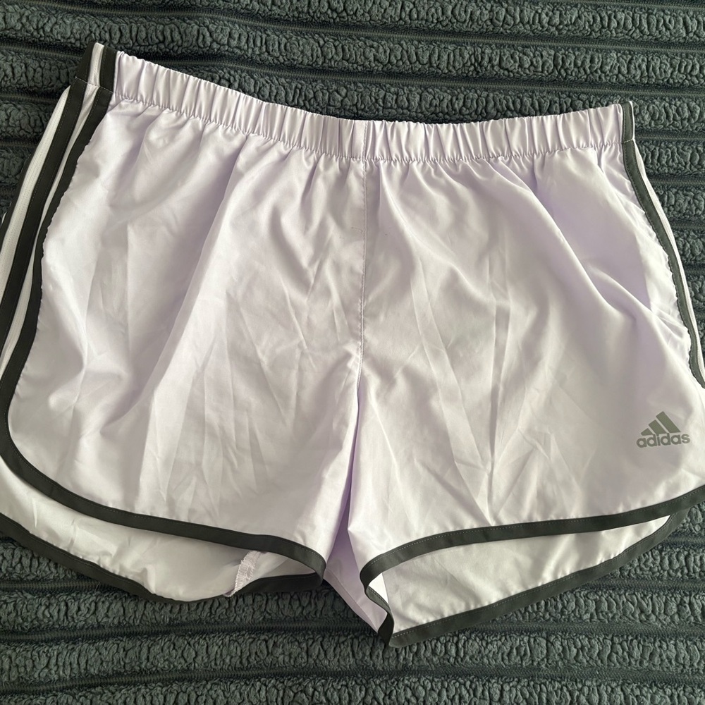 Adidas Light Gray AEROREADY Running Shorts